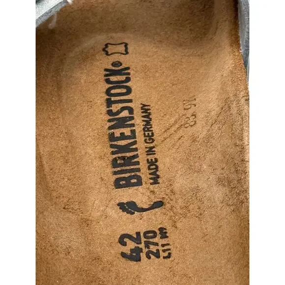 Birkenstock Madrid Birkoflor Magic Galaxy Silver Unisex Size USL11/M9 EU42 - Picture 6 of 8